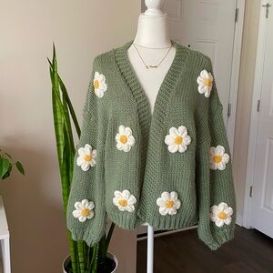 Altar’d State 3D Floral Cardigan